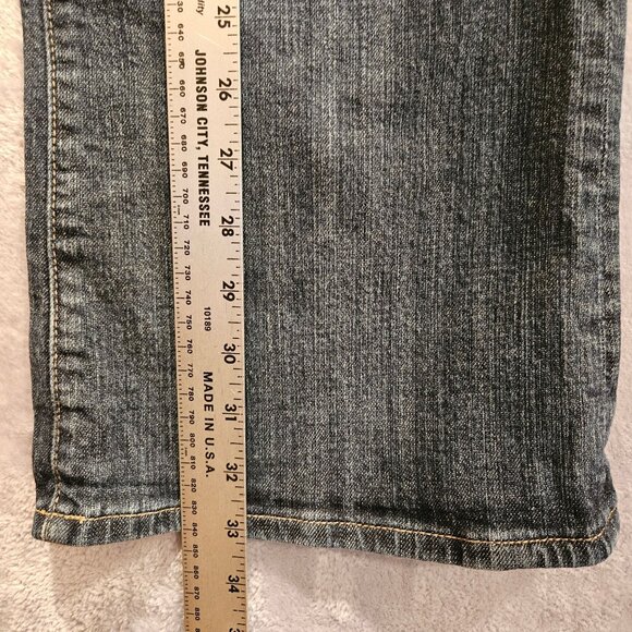 Kut From The Kloth Jeans Womens 8 Blue Catherine Boyfriend Straight long flaps - Picture 8 of 12